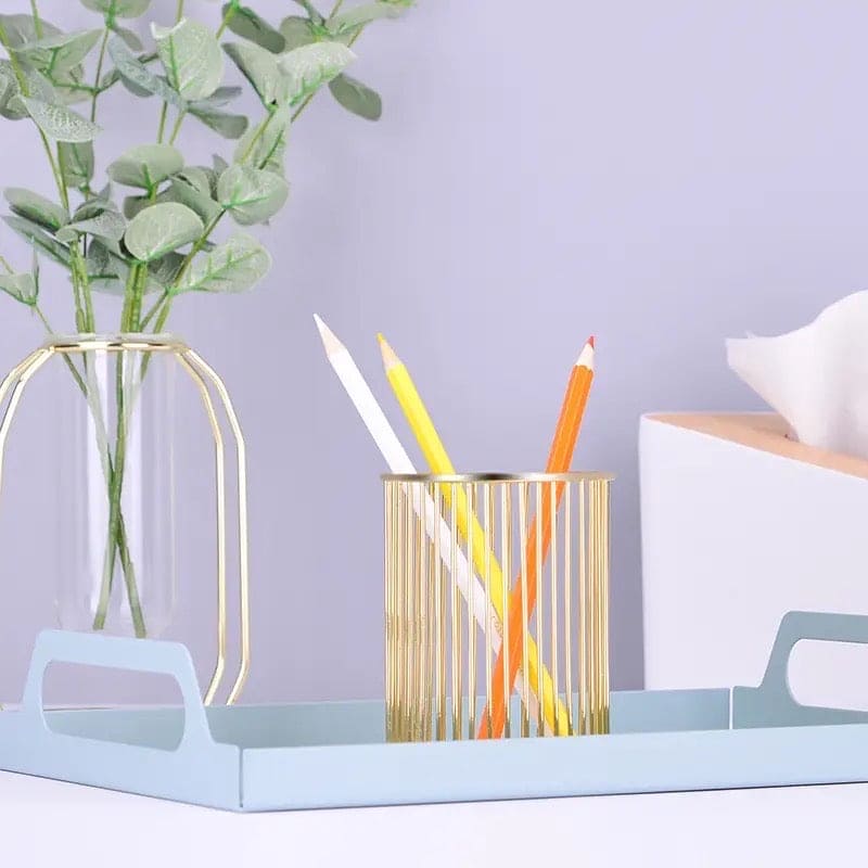 Wire Mesh Pen Holder, Metal Desktop Pen Holder, Round Stick Cylinder Pen Pencil, Makeup Brush Holder, Desktop Storage Box for Office Home, Metal Hollow Out Pen Holder for Desk, Desktop Accessories Wire Makeup Brush Holder Wire Mesh Pen Holder, Metal Desktop Pen Holder, Round Stick Cylinder Pen Pencil, Makeup Brush Holder, Desktop Storage Box for Office Home, Metal Hollow Out Pen Holder for Desk, Desktop Accessories Wire Makeup Brush Holder